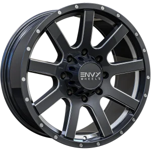 Envy Wheels – CRAZE – Gunmetal – 17″x9″ 25mm – Summer Wheels – 333SM-U178165121525